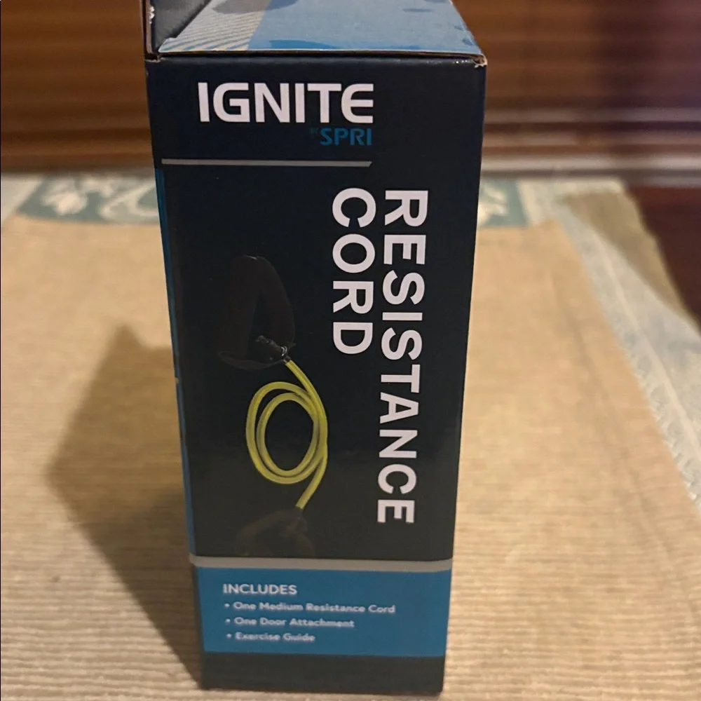 IGNITE SPRI Resistance Cord - Blue/Yellow - Picture 4 of 4